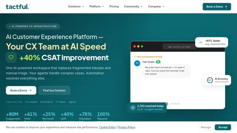 tactful ai website