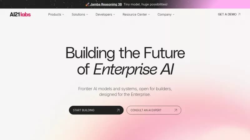 AI21 Labs screenshot