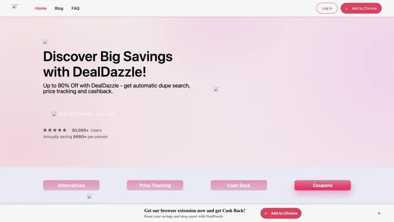 DealDazzle screenshot