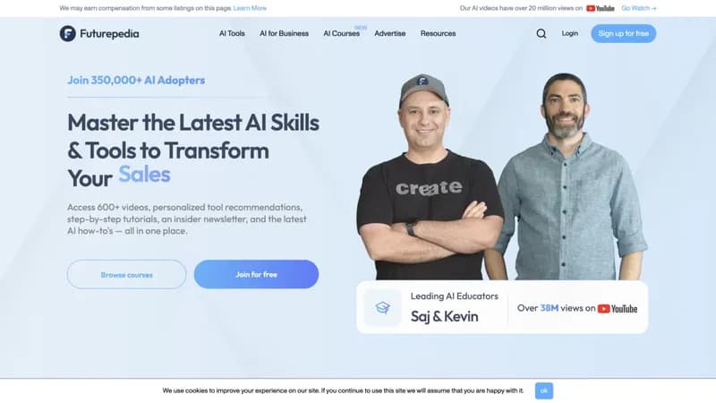 Futurepedia screenshot