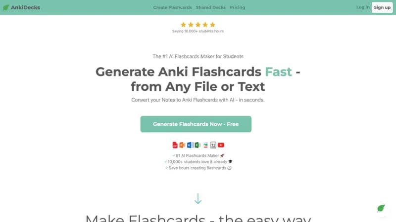 AnkiDecks screenshot