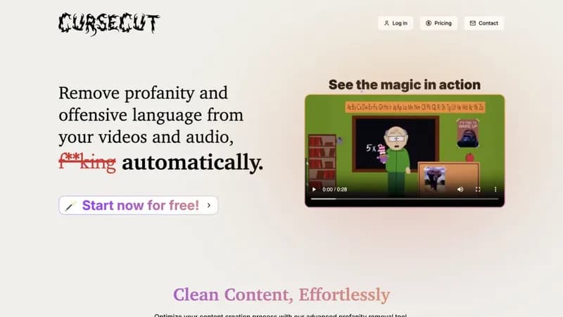 CurseCut screenshot