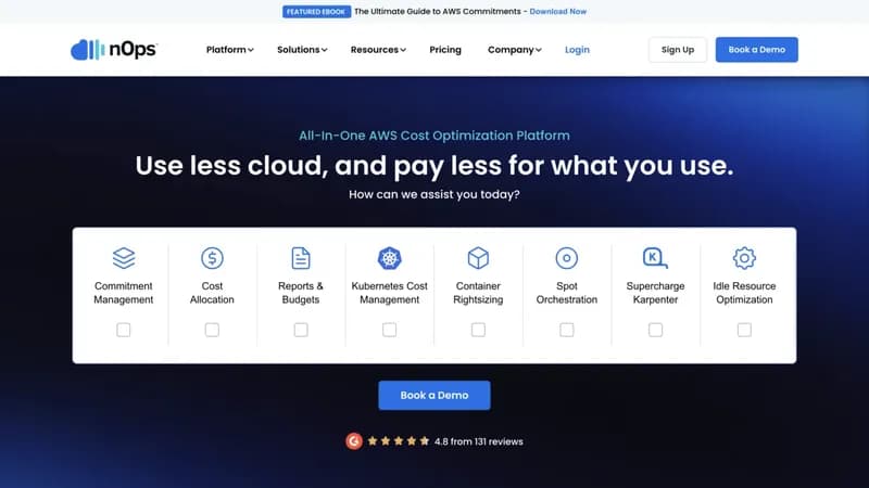 nOps screenshot