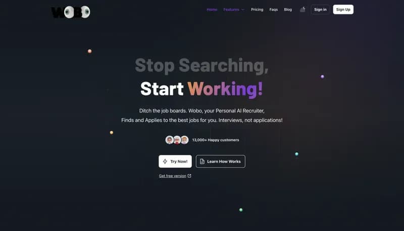 Wobo screenshot