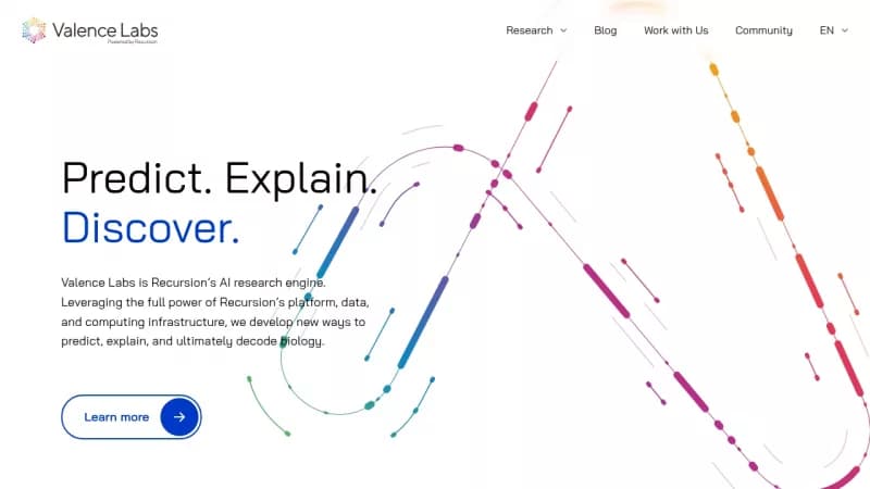 Valence Labs screenshot