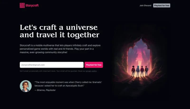 Storycraft screenshot