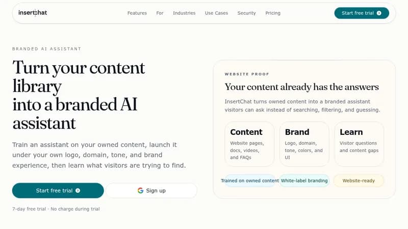 insertchat website