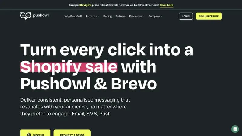 PushOwl screenshot