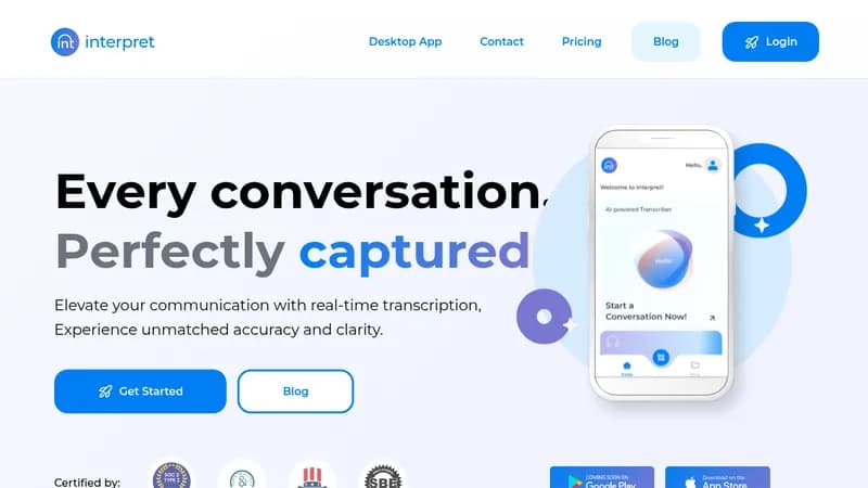 interpret ai website