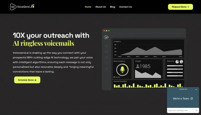 Voicesend AI screenshot
