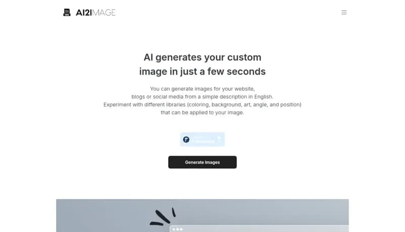 AI2image screenshot