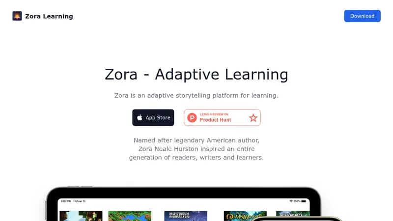 zora learning website