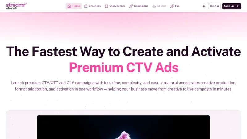 streamr.ai website