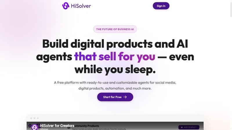 hisolver website