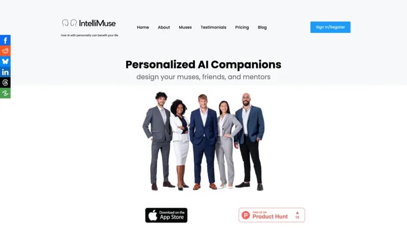 IntelliMuse screenshot