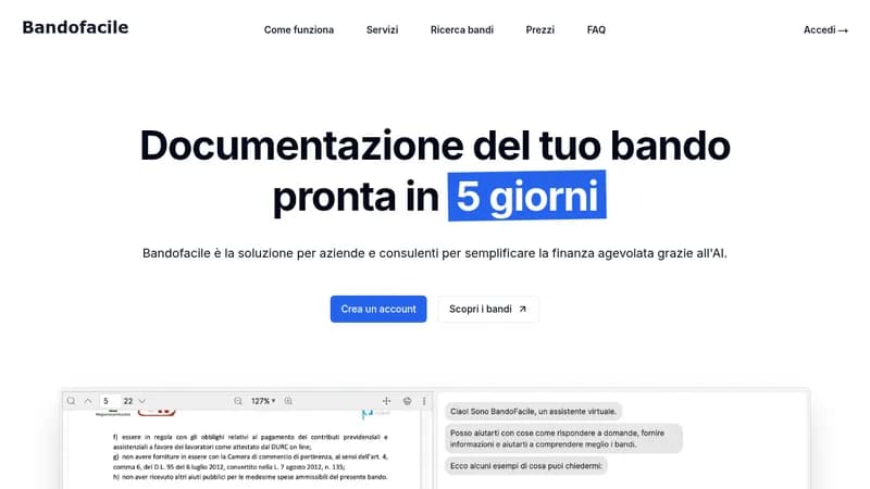 bandofacile website