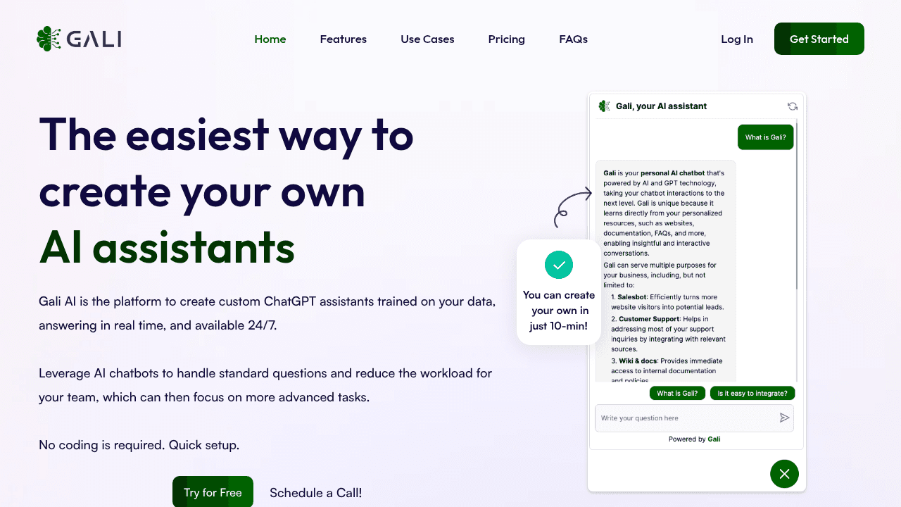 gali ai website