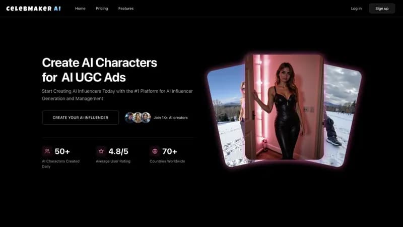 CelebMaker AI screenshot