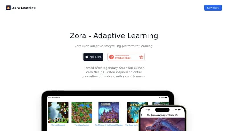Zora screenshot