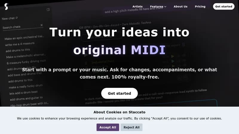 staccato website