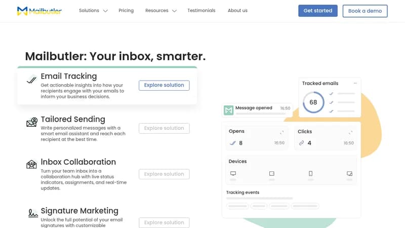 mailbutler website