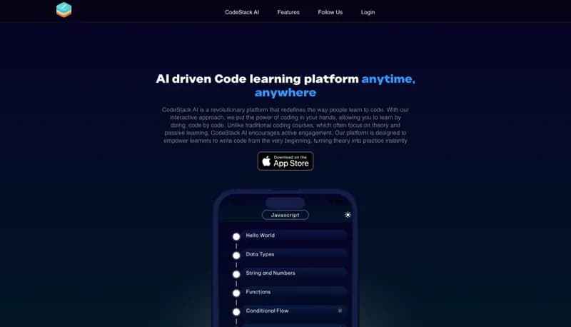 CodeStack AI screenshot