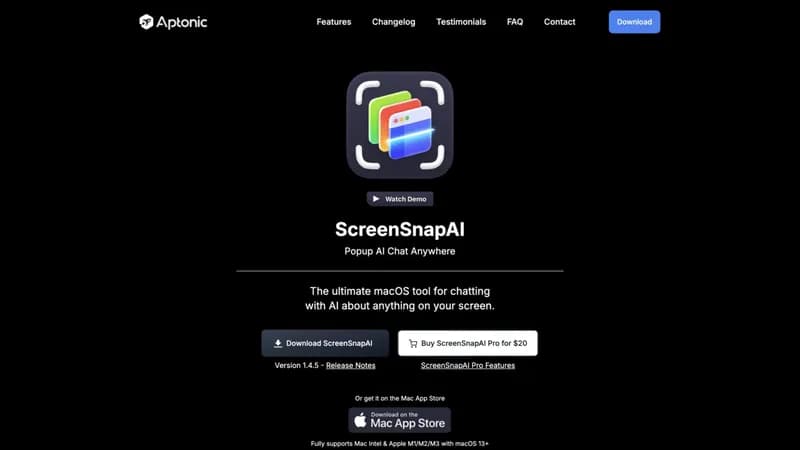ScreenSnapAI screenshot