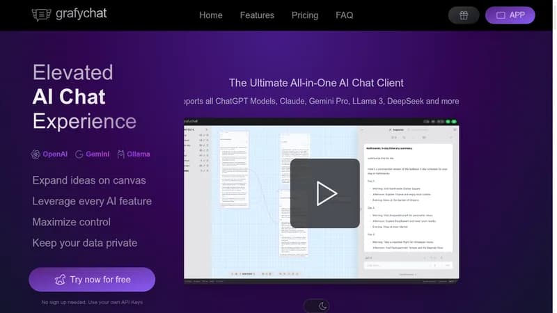grafychat website