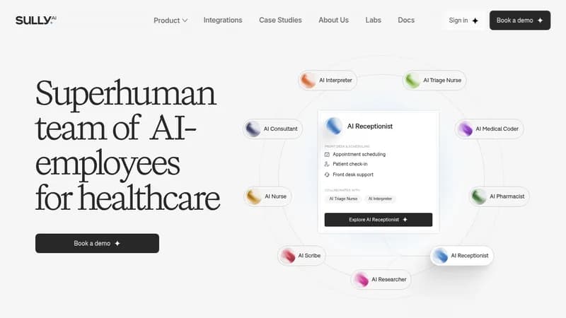 sully.ai website