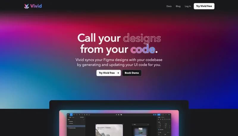 Vivid screenshot