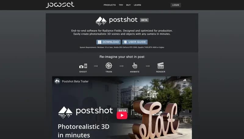 Jawset Postshot screenshot