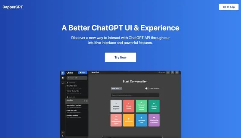 DapperGPT screenshot