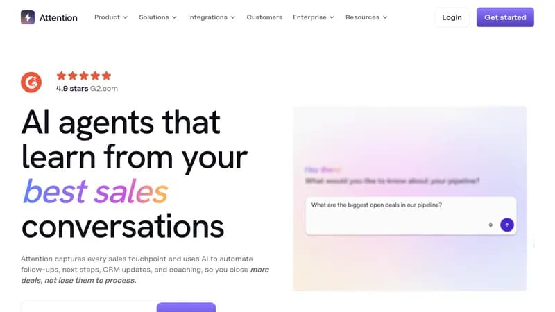 attention website