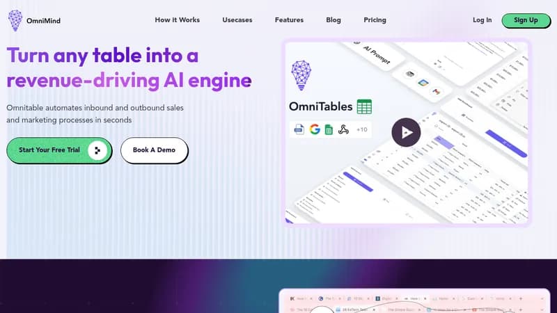 omnitable website