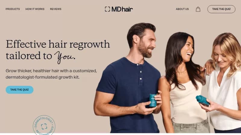 MDhair screenshot