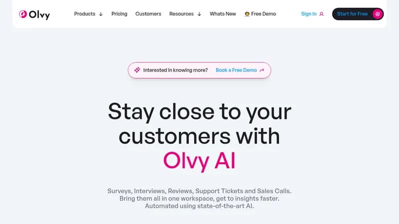 olvy website