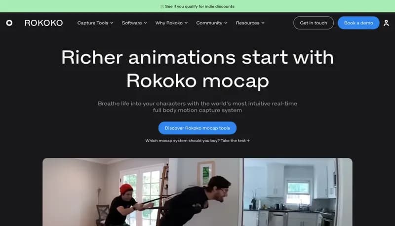 Rokoko screenshot