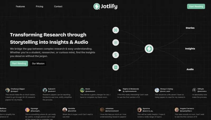 Jotlify screenshot