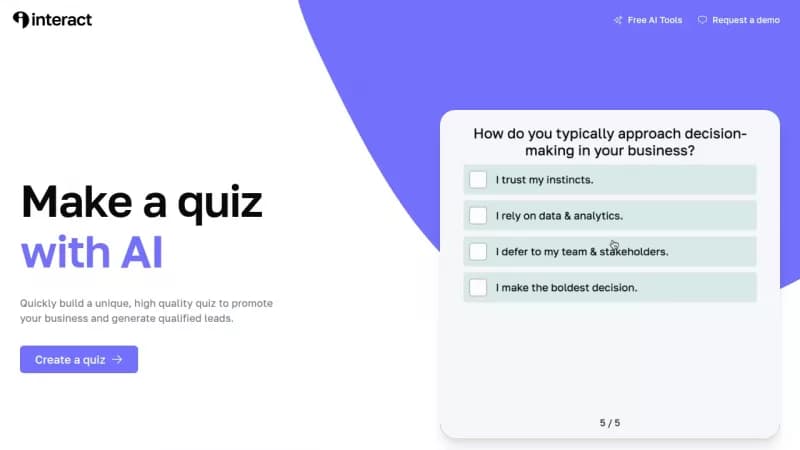 Interact AI screenshot