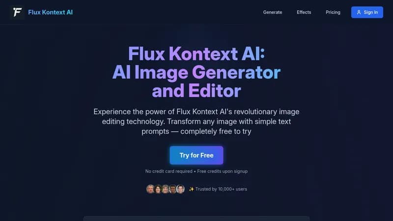 flux kontext ai website