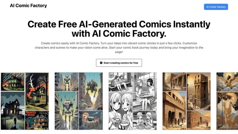 AI Comic Factory screenshot