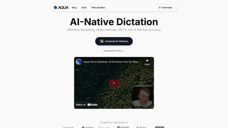 Aqua Voice screenshot