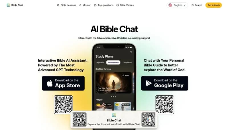 AI Bible Chat screenshot