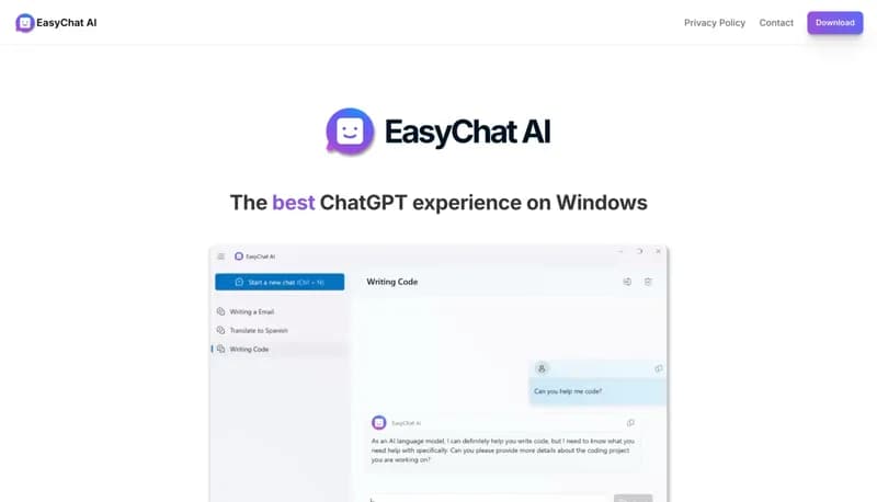 EasyChat AI screenshot