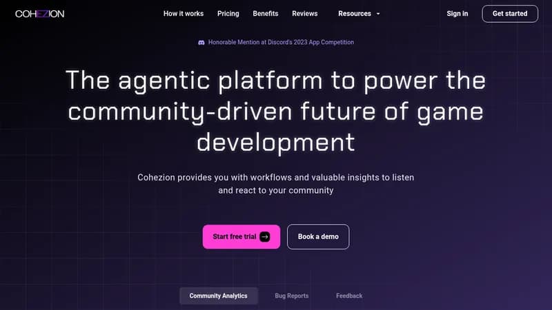 cohezion website