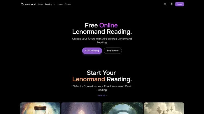 Lenormand screenshot