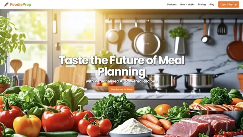 FoodiePrep screenshot