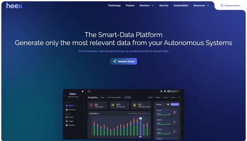 Heex Technologies screenshot