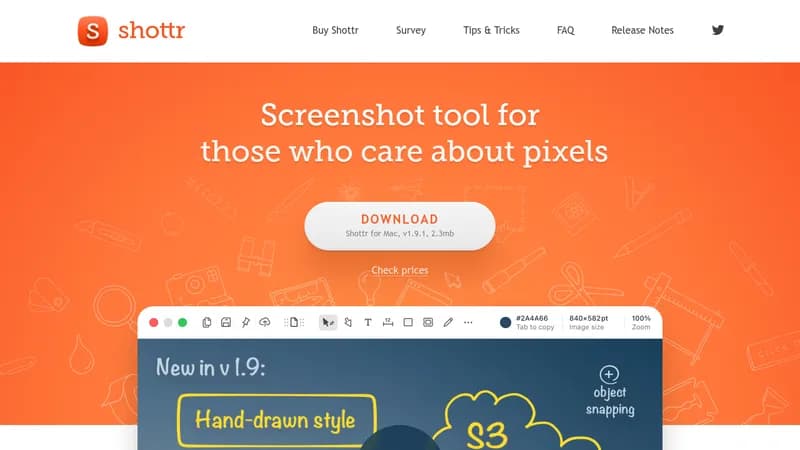 shottr website