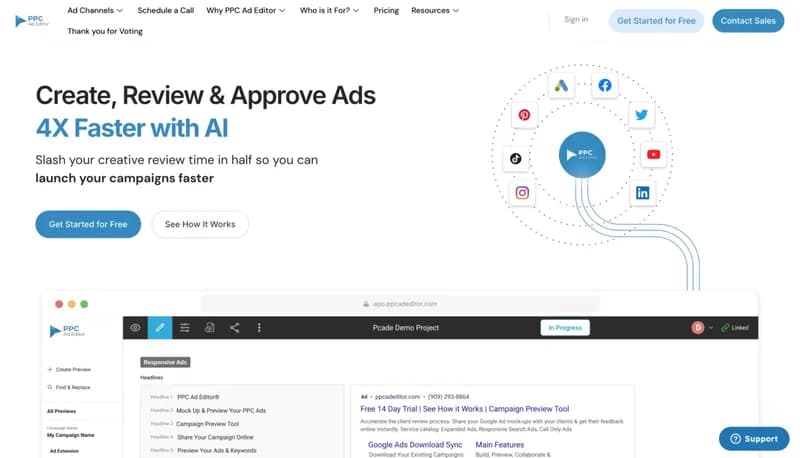 PPC Ad Editor screenshot
